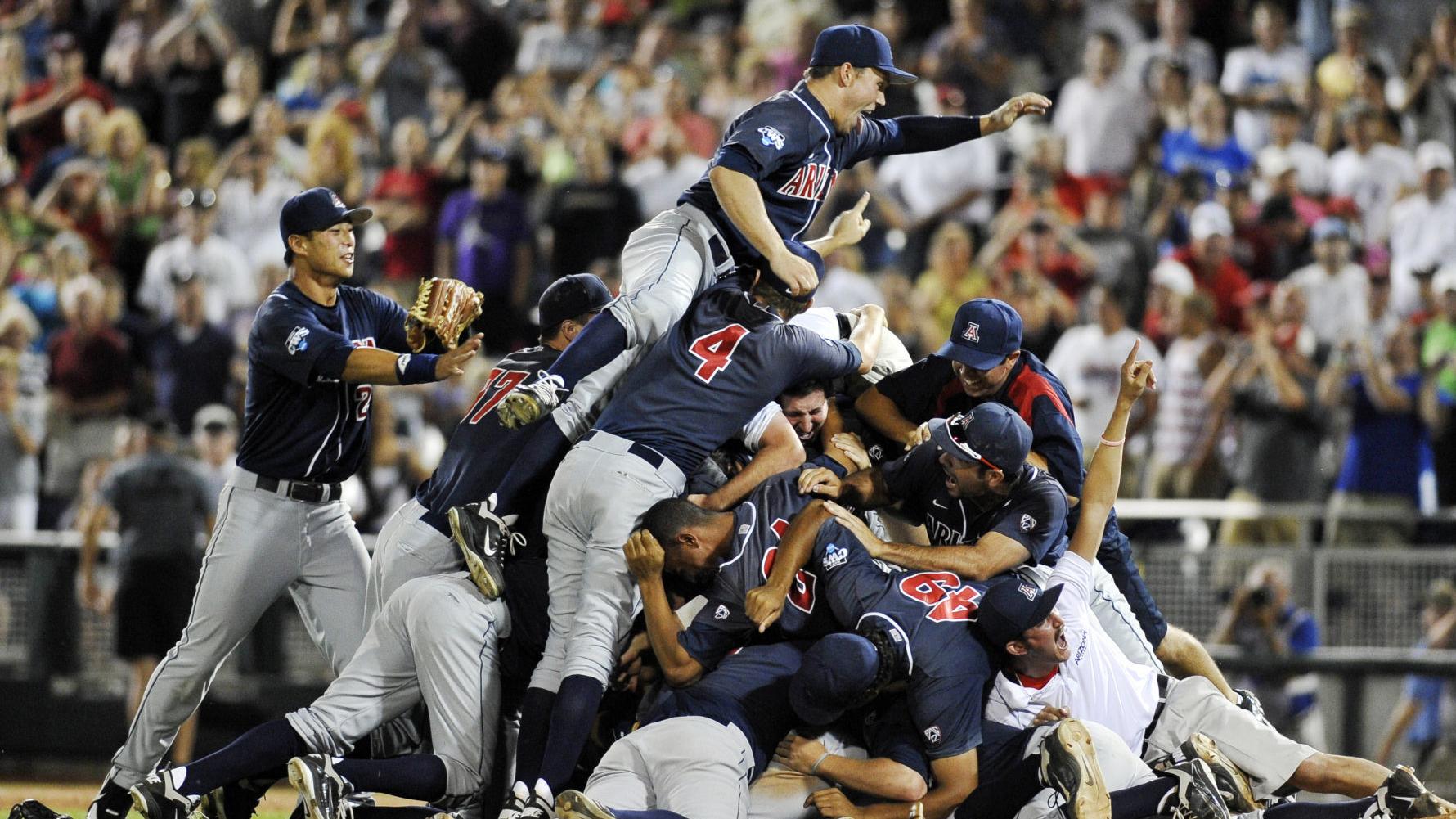 Photos: Arizona Wildcats baseball team wins fourth College World Series in 2012